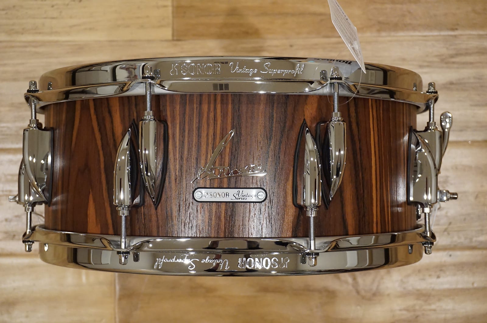 Sonor Vintage Series 5.75x14" Beechwood Snare Drum in Rosewood Semi-Gloss *IN STOCK*