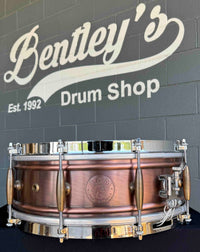 ~RARE!~ G.A.M Italian Hand-Hammered Copper 5.5x14 Spizzichino Snare Drum