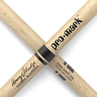 Promark Tommy Aldridge Signature Shira Kashi Oak Wood Tip Drumstick Pair