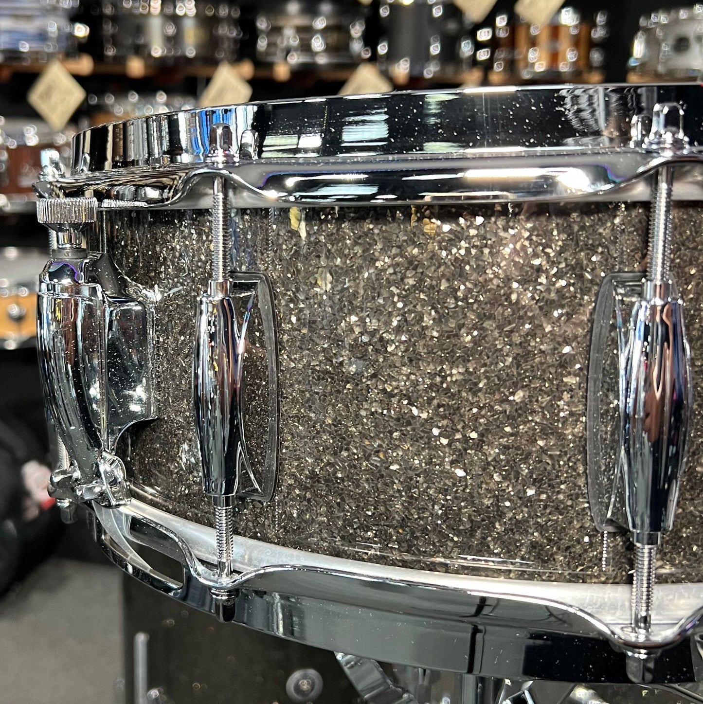 Gretsch Brooklyn Series 5.5x14" Snare Drum in Twilight Glass Glitter