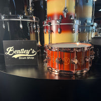 ~RARE!~ DW Collector's Neil Peart Time Machine 6.5x14" ICON Snare Drum w/ Deluxe Case #248