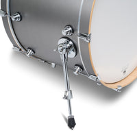 ~LIMITED EDITION~ DW Design Series 3-Piece 12/16/22 Drum Kit Set in Titanium Satin Lacquer *IN STOCK*