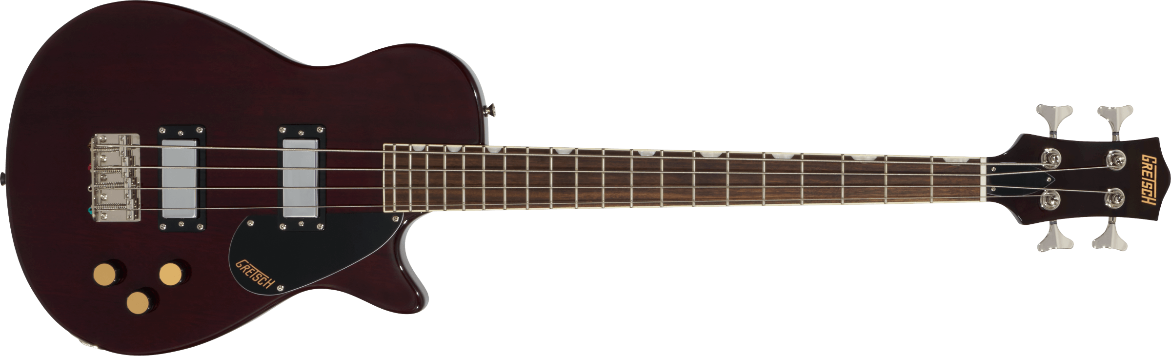 Gretsch Streamliner Jet Club 4-String Electric Bass Guitar Single-Cut in Walnut Stain *IN STOCK*