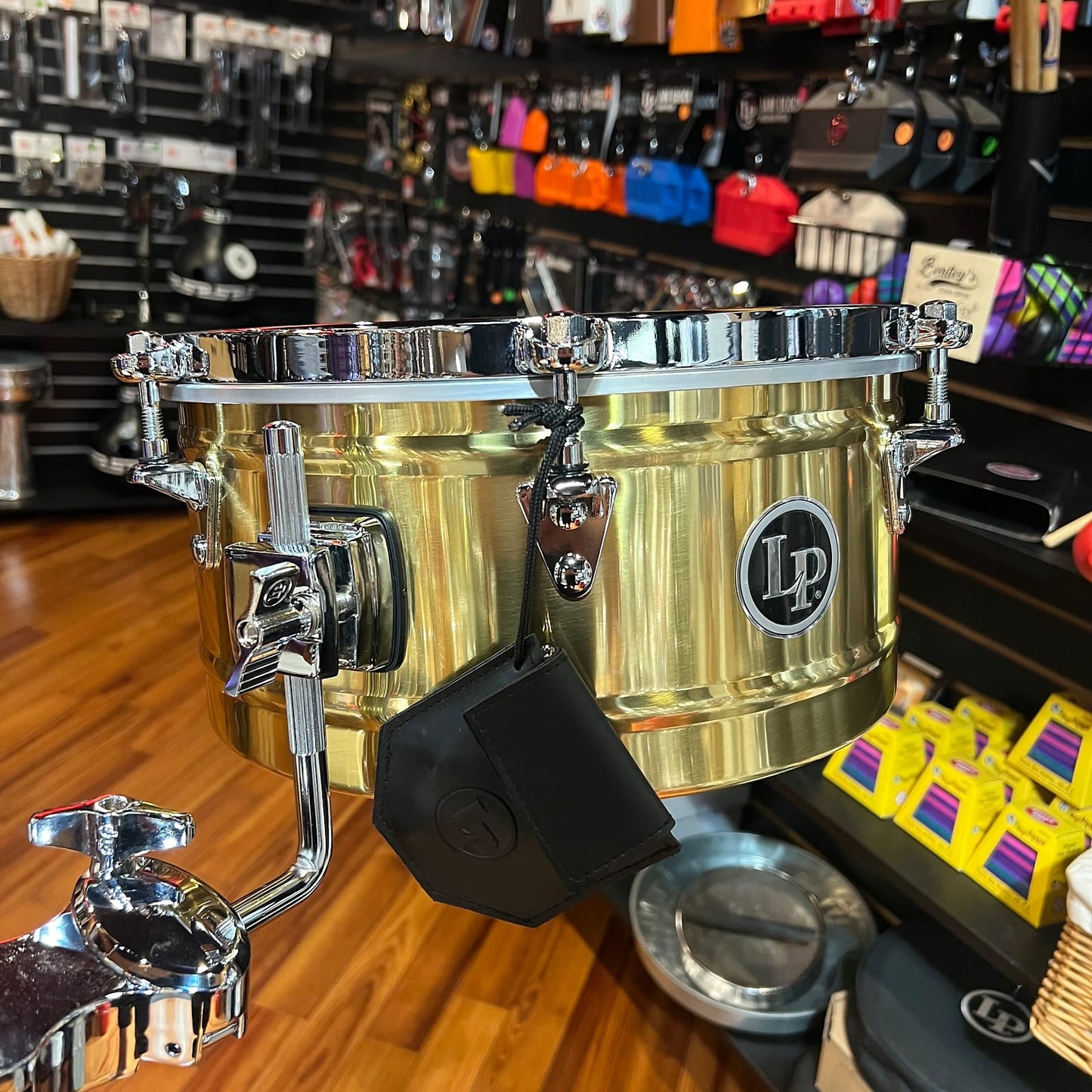 LP Latin Percussion LP6513-B Brass Banda 13" Drumset Timbale w/ Mount *IN STOCK*