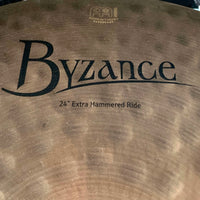 *NEW* Meinl B24EHR Byzance Traditional 24" Extra Hammered Ride