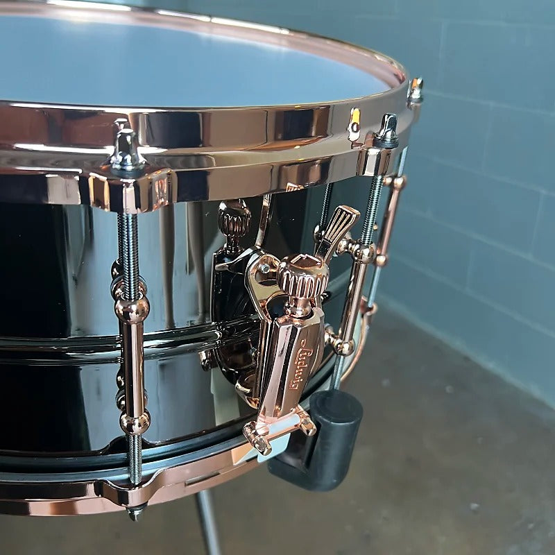 Ludwig 6.5x14" Black Beauty Snare Drum w/ Copper Hardware