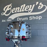 ~BENTLEY'S EXCLUSIVE!~ Gretsch G4182 USA Custom COB Chrome over Brass 8x14" Snare Drum with 20-Lugs