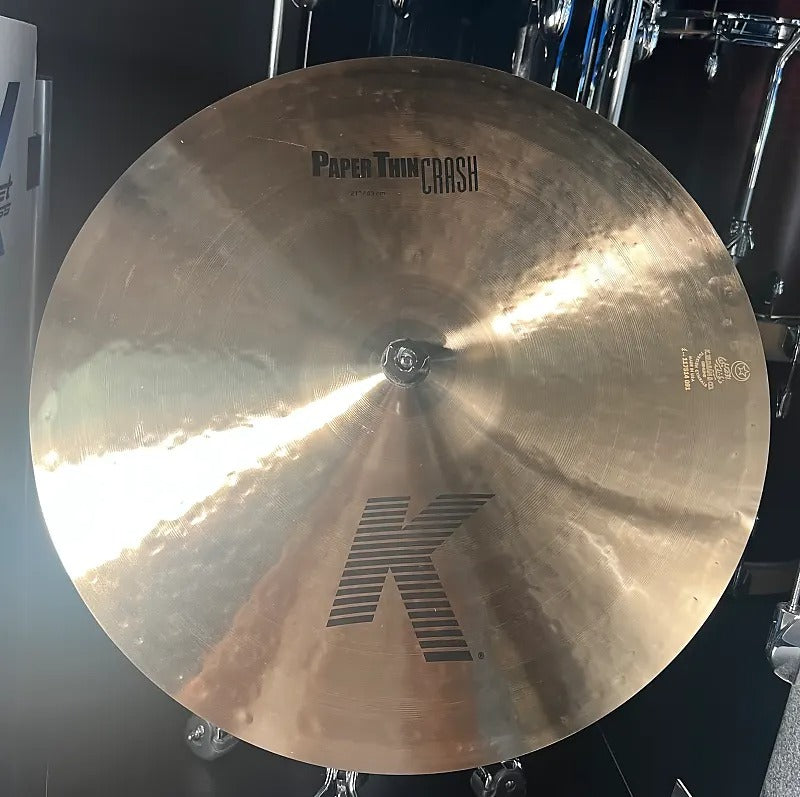 Zildjian K2821 K Paper Thin 21" Crash *IN STOCK