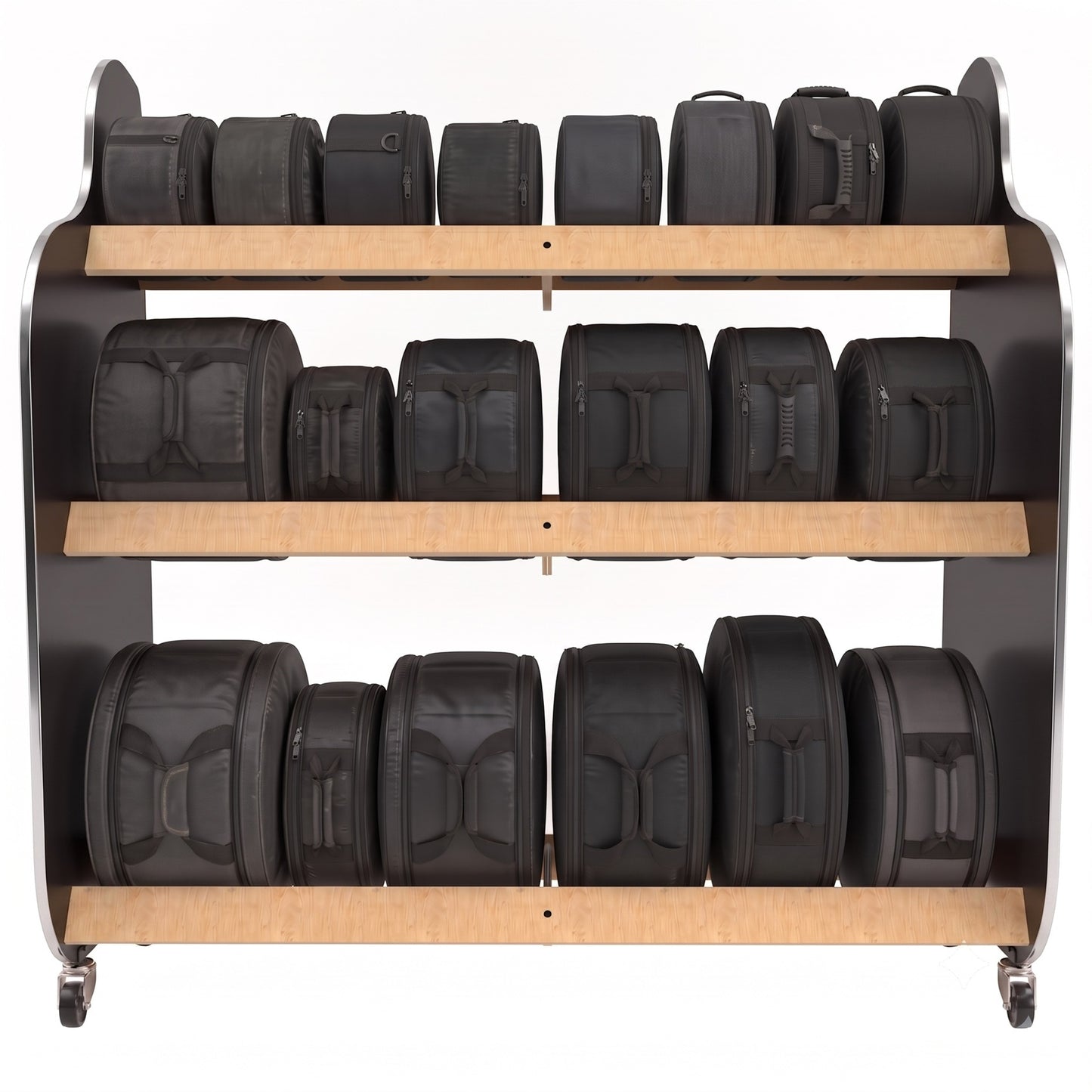 ~WOW!~ The Band Room BRDRU Mobile Drum Storage Rack