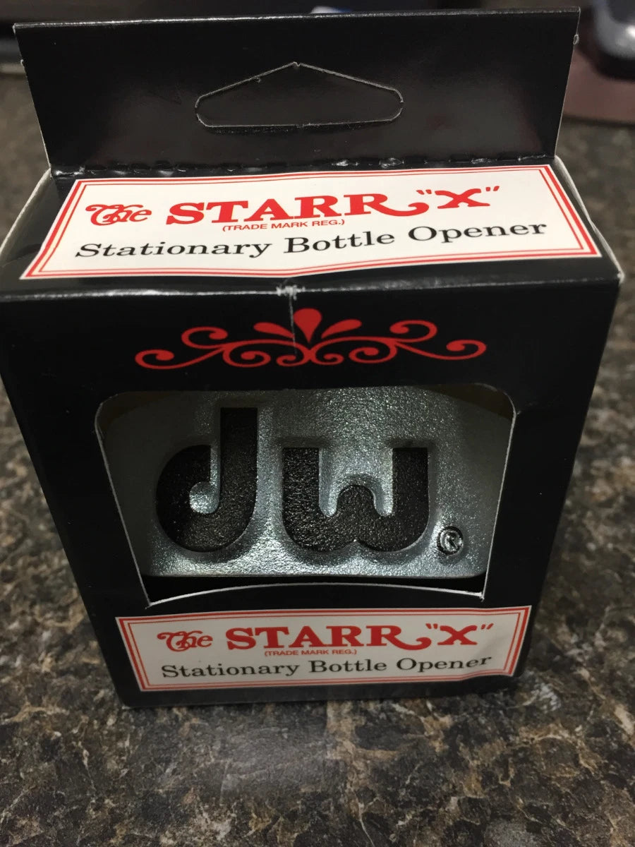 Vintage NOS DW Starr X Wall Mounted Stationary Soda Beer Bottle Opener