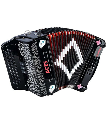 Hohner Honica Aces II EAD BLK Accordion - 3 Registers ACES II EBK