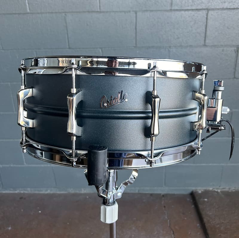 Oriollo Phantom 6x14" Seamless Aluminum Snare Drum in Sable Noir *IN STOCK*