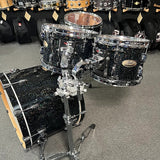 Rare Pearl STS905XP/C316 Session Studio Select 10/12/14/16/22" Drum Kit Set in Black Halo Glitter