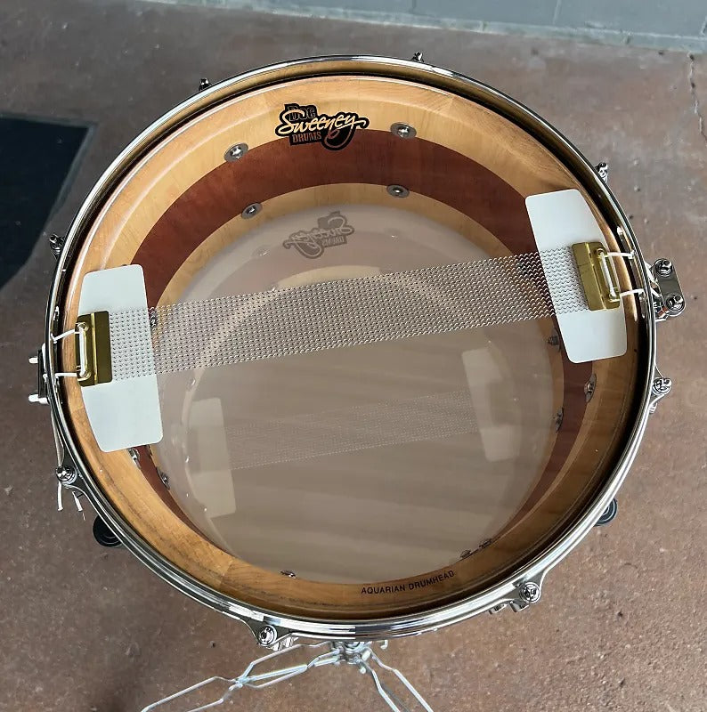 Doc Sweeney Mahogany/Maple Hollocore 6.5x14" Snare Drum with Hand Rubbed Oil