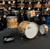 Limited Edition Gretsch Brooklyn Series 12/14/20" Drum Kit Set in Exotic Figured Ash w/ Matching 14" Snare Drum *IN STOCK*