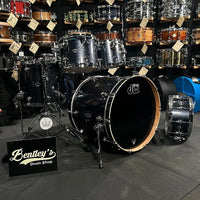 *LIMITED EDITION* DW Performance Series 10/12/16/22" Cherry Shells Drum Set Kit in Black Sparkle