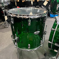 *Limited Edition* Pearl Crystal Beat Acrylic 10/12/16/22" Drum Set Kit in Emerald Glass #754