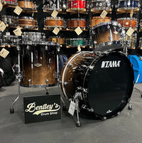 TAMA Starclassic Birch/Walnut Hybrid 12/16/22" Drum Set Kit in Transparent Mocha Fade *IN STOCK*