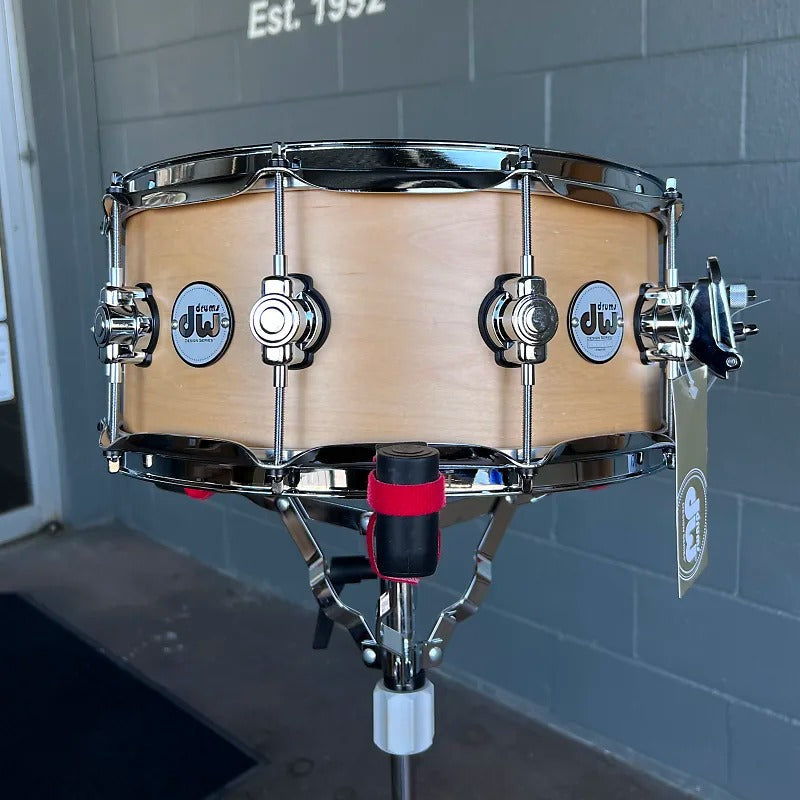 DW Design Series 6x14" Snare Drum in Natural Satin Oil *IN STOCK*