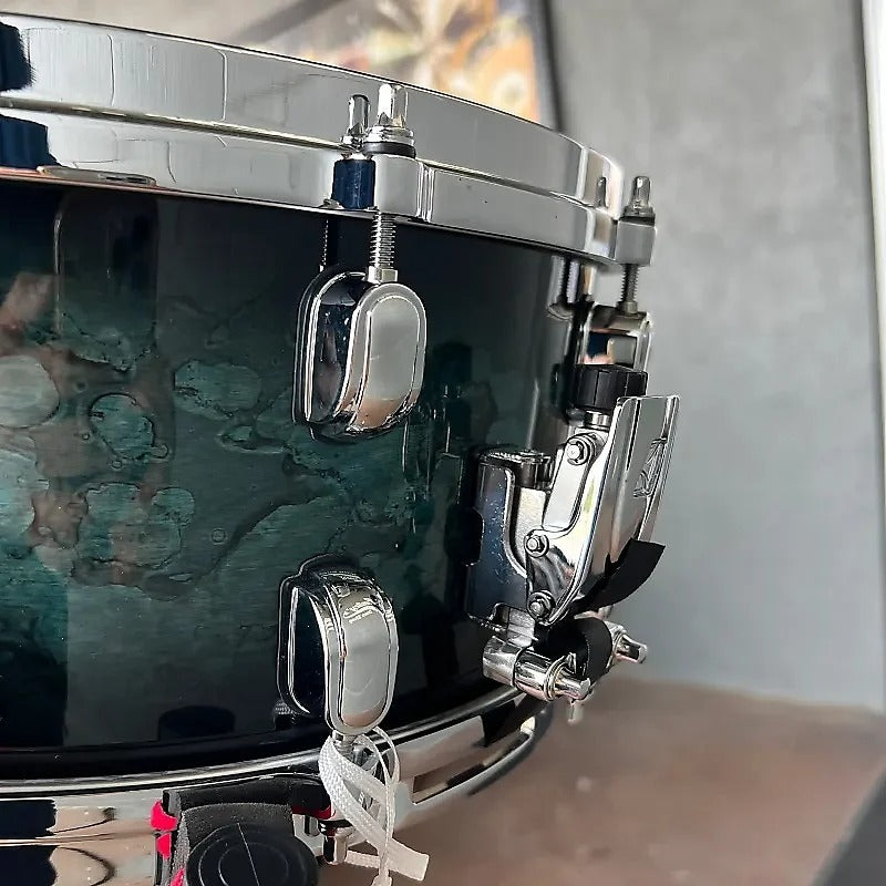 Caisse claire Tama MBSS65-MSL Starclassic Performer 6,5 x 14" en acier fondu Blue Burst
