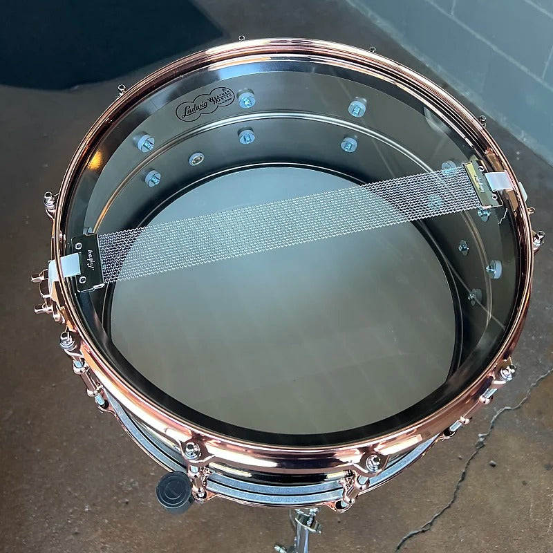 Ludwig 6.5x14" Black Beauty Snare Drum w/ Copper Hardware