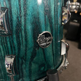 Doc Sweeney Drums "Blue Dragon" Stave Ash 12/14/16/22" Drum Set Kit