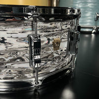 *NEW* Limited Edition Ludwig 6.5x14" Classic Maple Snare Drum in White Abalone