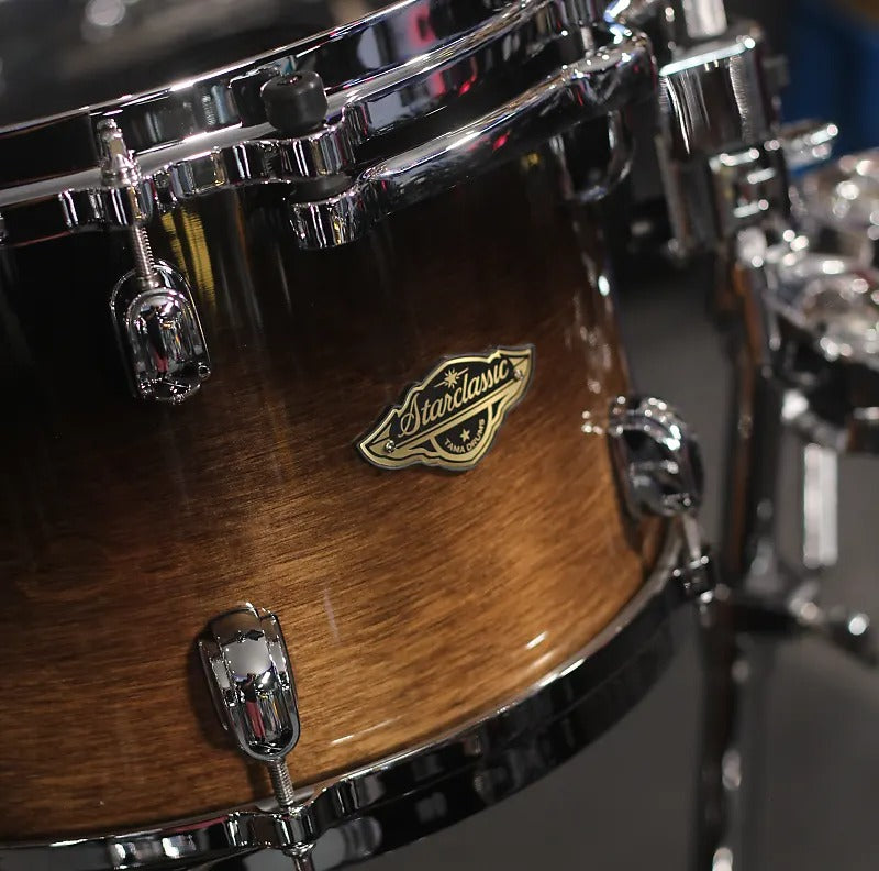 TAMA Starclassic Birch/Walnut Hybrid 12/16/22" Drum Set Kit in Transparent Mocha Fade *IN STOCK*