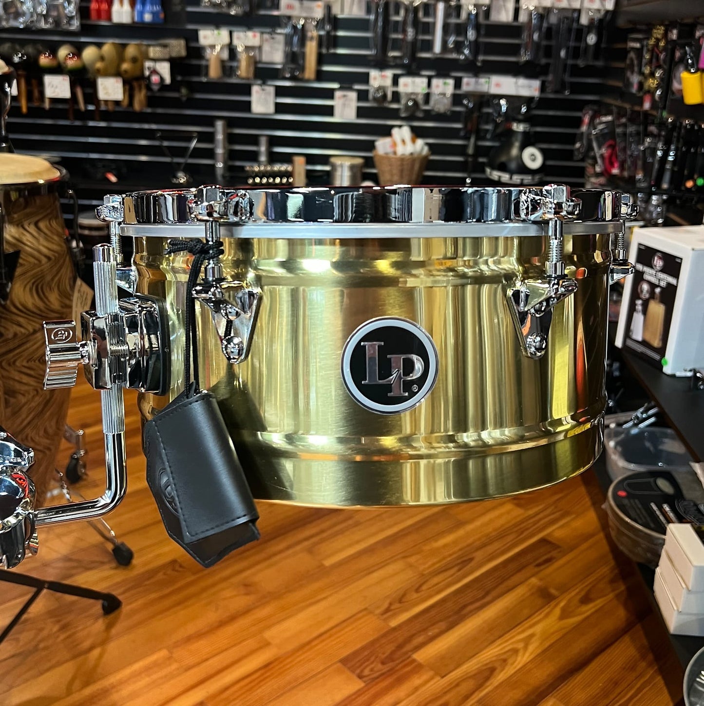 LP Latin Percussion LP6513-B Brass Banda 13" Drumset Timbale w/ Mount *IN STOCK*