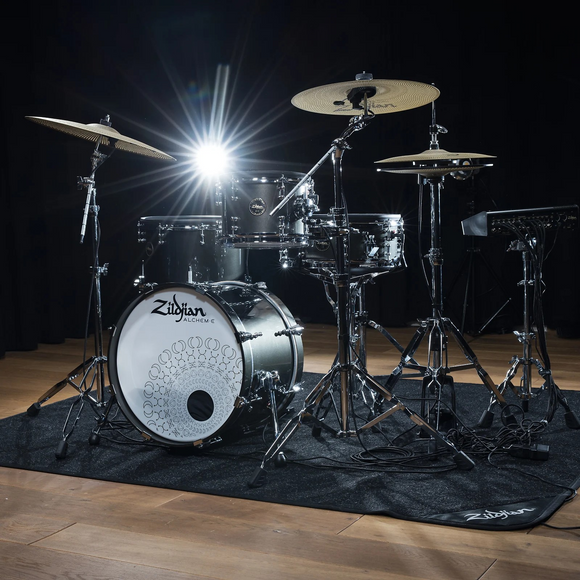 Zildjian ALCHEM-E Series Gold Electronic Drum Set Kit 10/14/14/18