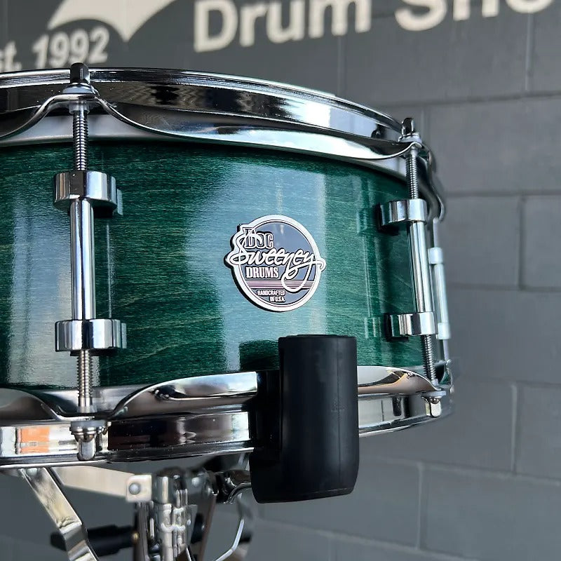 Doc Sweeney Drums Emerald Night 5x14" Steam Bent 1 Ply Maple Snare Drum