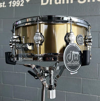 DW DRPM5514SSBP Performance Series 5.5x14" 1mm Polished Brass Snare Drum