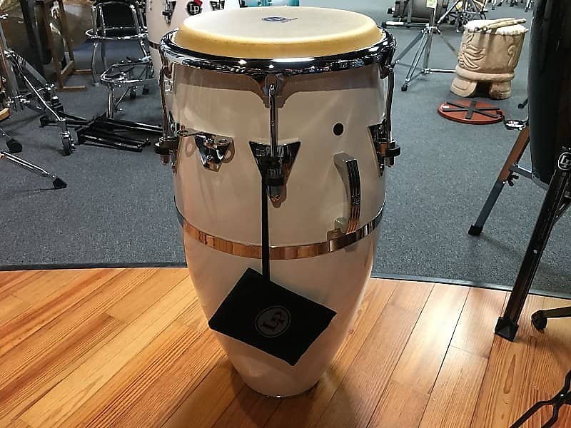 LP Latin Percussion LP522X-1WH Patato Signature Fiberglass 11" Quinto in White & Chrome *IN STOCK*
