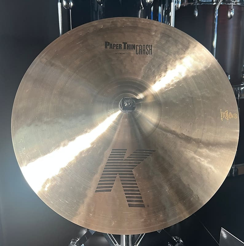 Zildjian K2819 K Series 19" Paper Thin Crash *IN STOCK