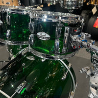 *Limited Edition* Pearl Crystal Beat Acrylic 10/12/16/22" Drum Set Kit in Emerald Glass #754