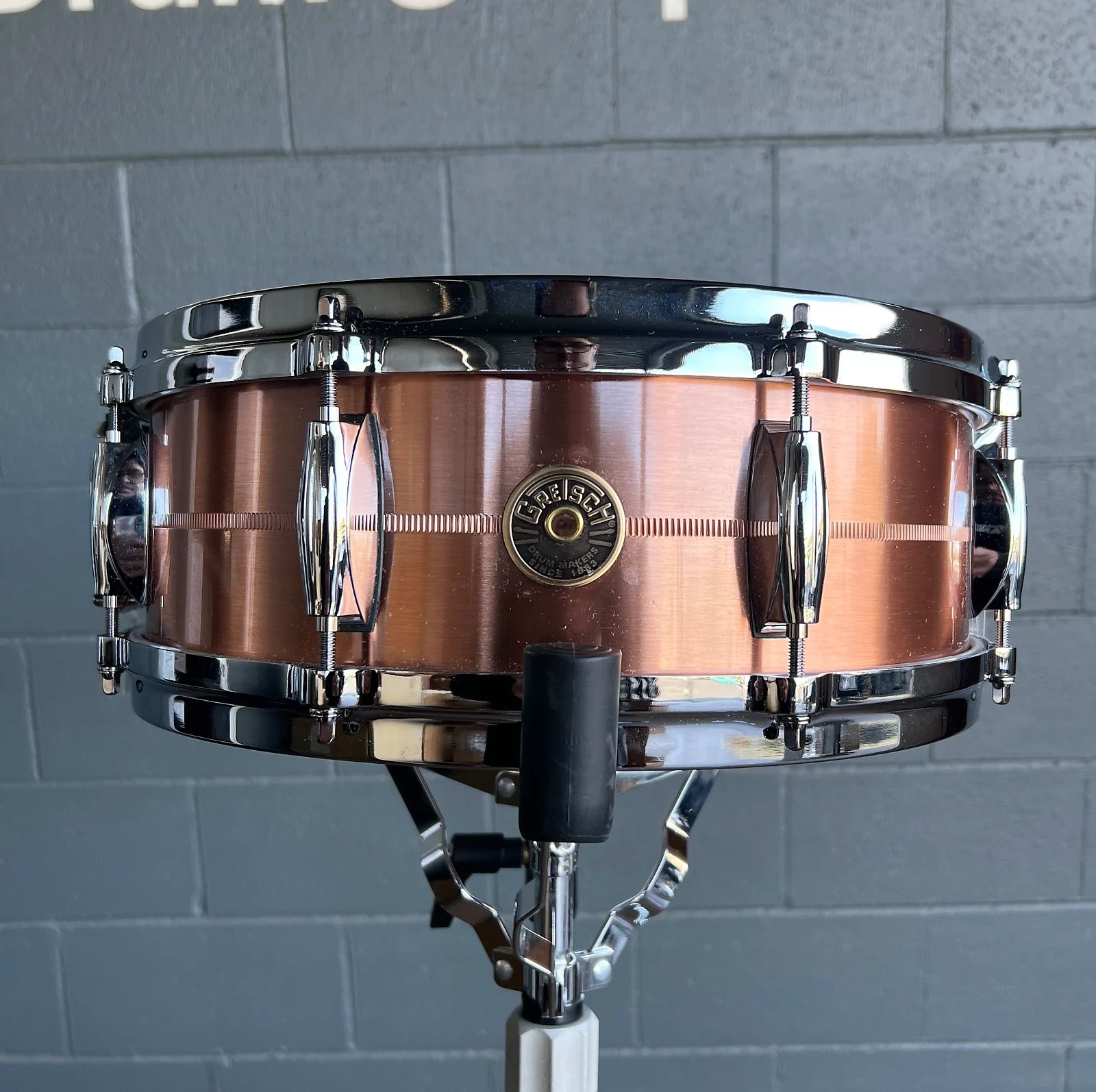 Gretsch G4160C2 USA Custom 2mm 5x14 Copper Snare Drum Bentley s Drum Shop