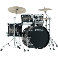 ~NEW!~ TAMA Starclassic Walnut/Birch 4-Piece 10/12/16/22 Drum Kit Set in Molten Platinum Burst *IN STOCK*