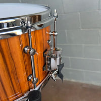 *Limited Edition* Tama LGM147ZGNZ S.L.P 7x14" G-Maple Snare Drum in Natural Zebrawood Gloss