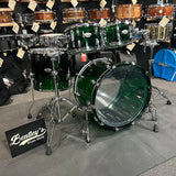 *Limited Edition* Pearl Crystal Beat Acrylic 10/12/16/22" Drum Set Kit in Emerald Glass #754