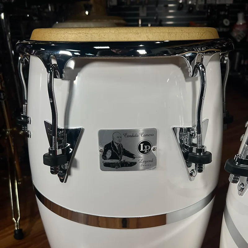 Ensemble de duo de congas et de tumba en fibre de verre LP Latin Percussion Legends Series Candido Camero Signature *EN STOCK