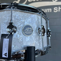 DW Performance Series 6.5x14" Snare Drum in White Marine Pearl