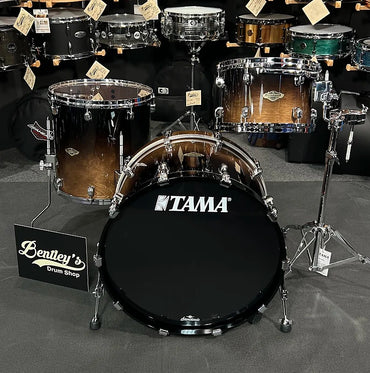 TAMA Starclassic Birch/Walnut Hybrid 12/16/22" Drum Set Kit in Transparent Mocha Fade *IN STOCK*