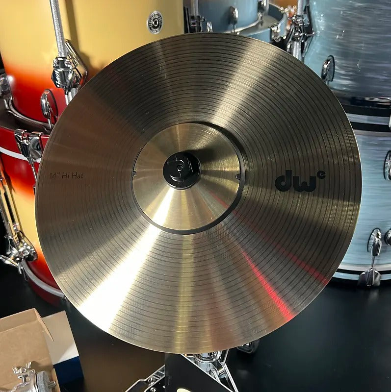 DWe Electronic 14" Hi Hat Pair Cymbals *IN STOCK*