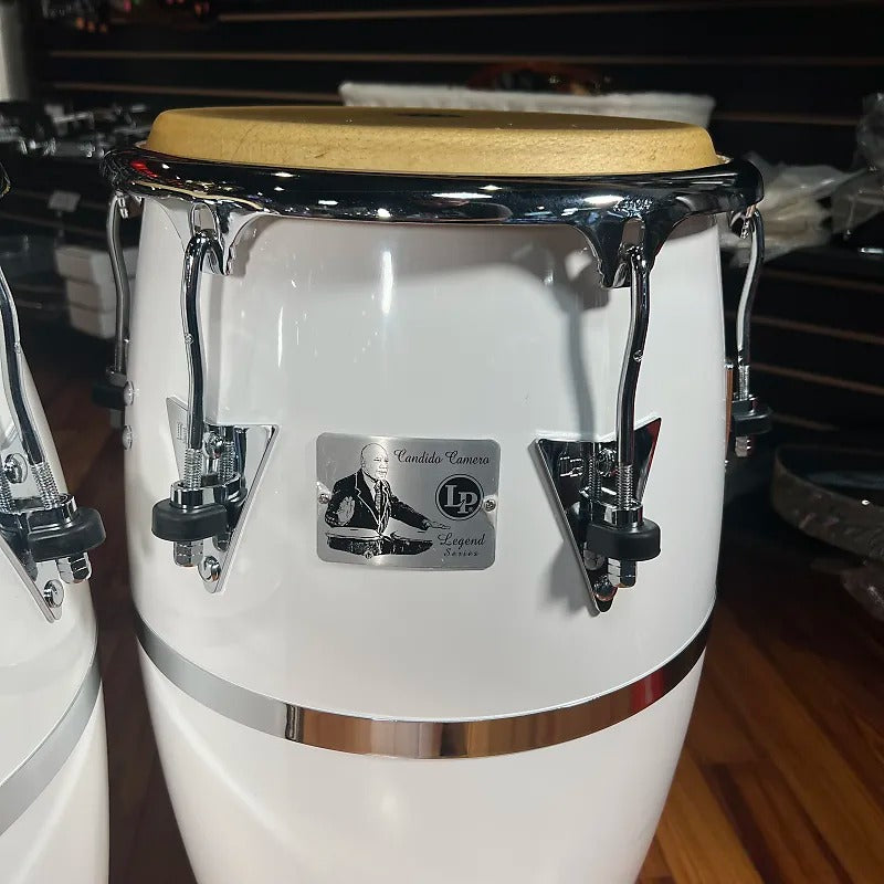 Ensemble de duo de congas et de tumba en fibre de verre LP Latin Percussion Legends Series Candido Camero Signature *EN STOCK