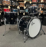 Gretsch USA Custom 10/12/16/22" Drum Set Kit in Piano Black Gloss