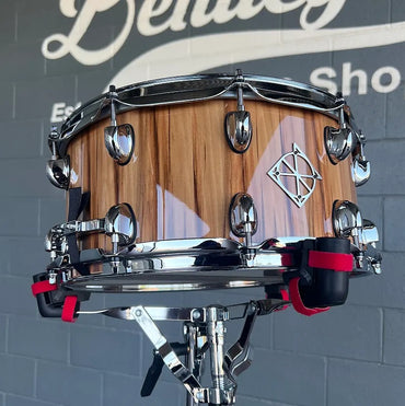 Dixon Cornerstone Series 6.5x14" Snare Drum in American Red Gum Gloss