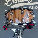 Dixon Cornerstone Series 6.5x14" Snare Drum in American Red Gum Gloss
