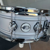 DW DDSD5514MACR Design Series 5.5x14" Matte Aluminum Snare Drum