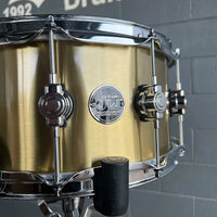 DW DRPM6514SSBP Performance Series 6.5x14" 1mm Polished Brass Snare Drum