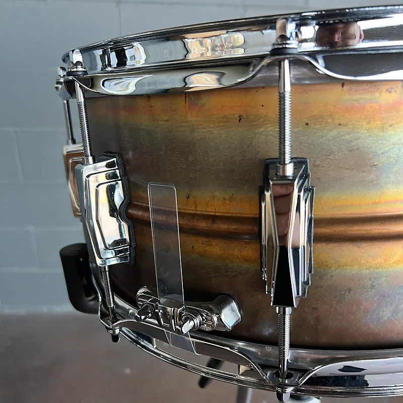Ludwig LB552R Raw Bronze Phonic 6.5x14 Snare Drum w Imperial Lugs Bentley s Drum Shop
